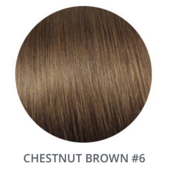 Zala Hair Extensions Chestnut Brown main image 5